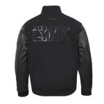 Pro Standard MENS WNBA MINNESOTA LYNX CLASSIC 3BK VARSITY JACKET JET BLACK M