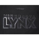 Pro Standard MENS WNBA MINNESOTA LYNX CLASSIC 3BK VARSITY JACKET JET BLACK M