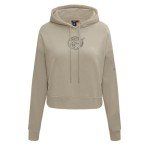 Pro Standard WOMENS WNBA MINNESOTA LYNX NEUTRAL CROPPED PULLOVER HOODIE TAUPE S