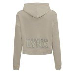 Pro Standard WOMENS WNBA MINNESOTA LYNX NEUTRAL CROPPED PULLOVER HOODIE TAUPE S