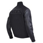 Pro Standard MENS WNBA LAS VEGAS ACES CLASSIC 3BK VARSITY JACKET JET BLACK S
