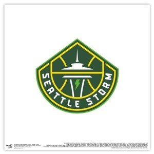 Trends International Gallery Pops WNBA Seattle Storm - Global Logo Wall Art, 12" x 12" Gallery Pops Wall Art, Unframed Version
