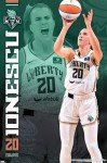 Trends International WNBA New York Liberty - Sabrina Ionescu 24 Wall Poster, 34L x 22.4W, Premium Unframed Version