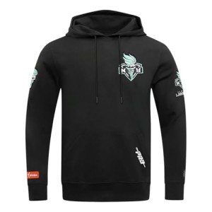 Pro Standard MENS WNBA NEW YORK LIBERTY CLASSIC CHENILLE PULL OVER HOODIE BLACK XL