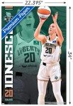 Trends International WNBA New York Liberty - Sabrina Ionescu 24 Wall Poster, 34L x 22.4W, Premium Unframed Version