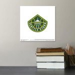 Trends International Gallery Pops WNBA Seattle Storm - Global Logo Wall Art, 12" x 12" Gallery Pops Wall Art, Unframed Version