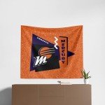 NORTHWEST Phoenix Mercury WNBA Funky Fresh Printed Wall Hanging 34 x 40 inches