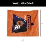 NORTHWEST Phoenix Mercury WNBA Funky Fresh Printed Wall Hanging 34 x 40 inches