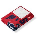 NORTHWEST Washington Mystics WNBA High Block Silk Touch Throw Blanket 50 x 60 inches