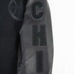 Pro Standard MENS WNBA CHICAGO SKY CLASSIC 3BK VARSITY JACKET JET BLACK S