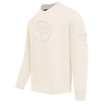 Pro Standard MENS WNBA LOS ANGELES SPARKS NEUTRAL CREWNECK SWEATSHIRT EGGSHELL XL