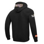 Pro Standard MENS WNBA LOS ANGELES SPARKS CLASSIC CHENILLE PULL OVER HOODIE BLACK M
