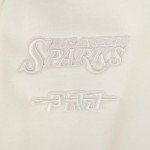 Pro Standard MENS WNBA LOS ANGELES SPARKS NEUTRAL CREWNECK SWEATSHIRT EGGSHELL XL
