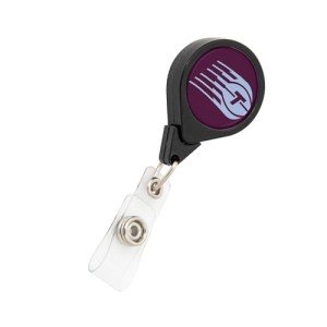 Desert Cactus Toronto Tempo Retractable Badge Holder WNBA ID Reel with Ticket Clip for Lanyard, Work, School & Office Access (Design A)