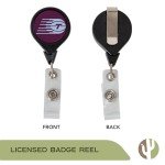 Desert Cactus Toronto Tempo Retractable Badge Holder WNBA ID Reel with Ticket Clip for Lanyard, Work, School & Office Access (Design A)