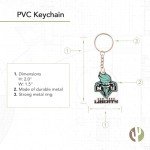 Desert Cactus New York Liberty Keychain WNBA Car Keys Holder (PVC)