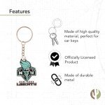 Desert Cactus New York Liberty Keychain WNBA Car Keys Holder (PVC)