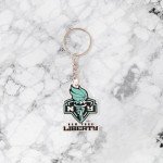 Desert Cactus New York Liberty Keychain WNBA Car Keys Holder (PVC)