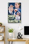 Trends International WNBA Dallas Wings - Paige Bueckers 25 Wall Poster, 34L x 22.4W, White Framed Version