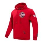 Pro Standard MENS WNBA INDIANA FEVER CLASSIC CHENILLE PULL OVER HOODIE RED 2XL