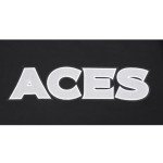 Pro Standard Mens WNBA Las Vegas Aces Classic Chenille Short Sleeve Tee Black L