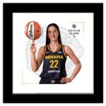 Trends International Gallery Pops WNBA Indiana Fever - Caitlin Clark Player Feature Wall Art, 12" x 12" Gallery Pops Wall Art, Black Framed Version