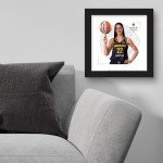 Trends International Gallery Pops WNBA Indiana Fever - Caitlin Clark Player Feature Wall Art, 12" x 12" Gallery Pops Wall Art, Black Framed Version