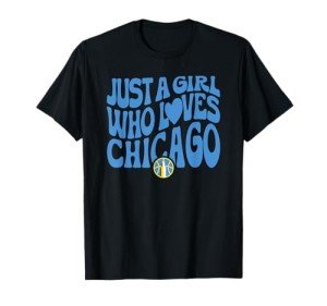 WNBA Just A Girl Who Loves Chicago Sky T-Shirt
