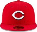New Era MLB 59FIFTY Team Color Authentic Collection Fitted On Field Game Cap Hat (as1, Numeric, Numeric_7_and_7_eighths, Cincinnati Reds)