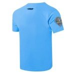 Pro Standard Mens WNBA Chicago Sky Classic Chenille Short Sleeve Tee University Blue L