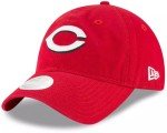 New Era Women's MLB Core Classic 9TWENTY Adjustable Hat Cap One Size Fits All (US, Alpha, One Size, Cincinnati Reds)
