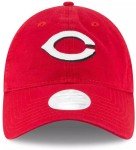 New Era Women's MLB Core Classic 9TWENTY Adjustable Hat Cap One Size Fits All (US, Alpha, One Size, Cincinnati Reds)