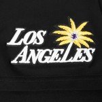 Pro Standard Mens WNBA Los Angeles Sparks Classic Chenille Short Sleeve Tee Black L