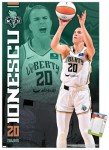 Trends International WNBA New York Liberty - Sabrina Ionescu 24 Wall Poster, 22.37" x 34.00", Poster & Mount Bundle