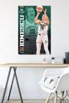 Trends International WNBA New York Liberty - Sabrina Ionescu 24 Wall Poster, 22.37" x 34.00", Poster & Mount Bundle