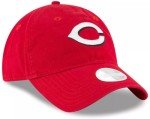 New Era Women's MLB Core Classic 9TWENTY Adjustable Hat Cap One Size Fits All (US, Alpha, One Size, Cincinnati Reds)