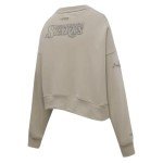 Pro Standard WOMENS WNBA LOS ANGELES SPARKS NEUTRAL CREWNECK SWEATSHIRT TAUPE XS