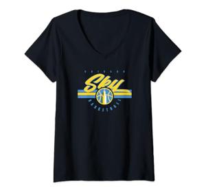 Womens WNBA Chicago Sky Off The Bench V-Neck T-Shirt
