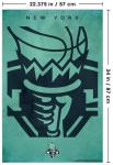 Trends International WNBA New York Liberty - Logo 25 Wall Poster, 34L x 22.4W, Unframed Version