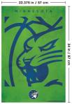 Trends International WNBA Minnesota Lynx - Logo 25 Wall Poster, 34L x 22.4W, Unframed Version