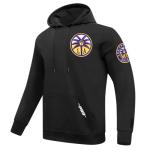 Pro Standard MENS WNBA LOS ANGELES SPARKS CLASSIC CHENILLE PULL OVER HOODIE BLACK L