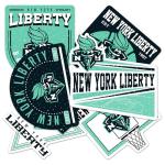 Desert Cactus New York Liberty Sticker WNBA Officially Licensed Sticker Vinyl Decal Laptop Water Bottle Car Scrapbook (Type 2-3)