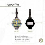 Desert Cactus Chicago Sky Luggage Tag TeamWNBA Bag (PVC Luggage Tag)