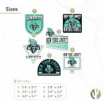 Desert Cactus New York Liberty Sticker WNBA Officially Licensed Sticker Vinyl Decal Laptop Water Bottle Car Scrapbook (Type 2-3)