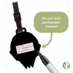 Desert Cactus Chicago Sky Luggage Tag TeamWNBA Bag (PVC Luggage Tag)