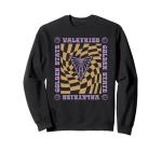 WNBA Golden State Valkyries Retro Wavy Checkerboard Sweatshirt