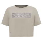 Pro Standard Womens WNBA New York Liberty Neutral Short Sleeve Boxy Tee Taupe XL