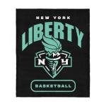 New York Liberty WNBA High Block Silk Touch Throw Blanket 50 x 60 inches