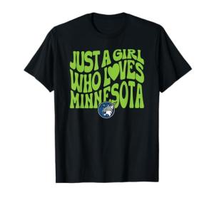 WNBA Just A Girl Who Loves Minnesota Lynx T-Shirt