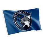 Desert Cactus Minnesota Lynx Flag Team WNBA 100% Polyester Indoor Outdoor 3x5 feet Flags (Light Blue)